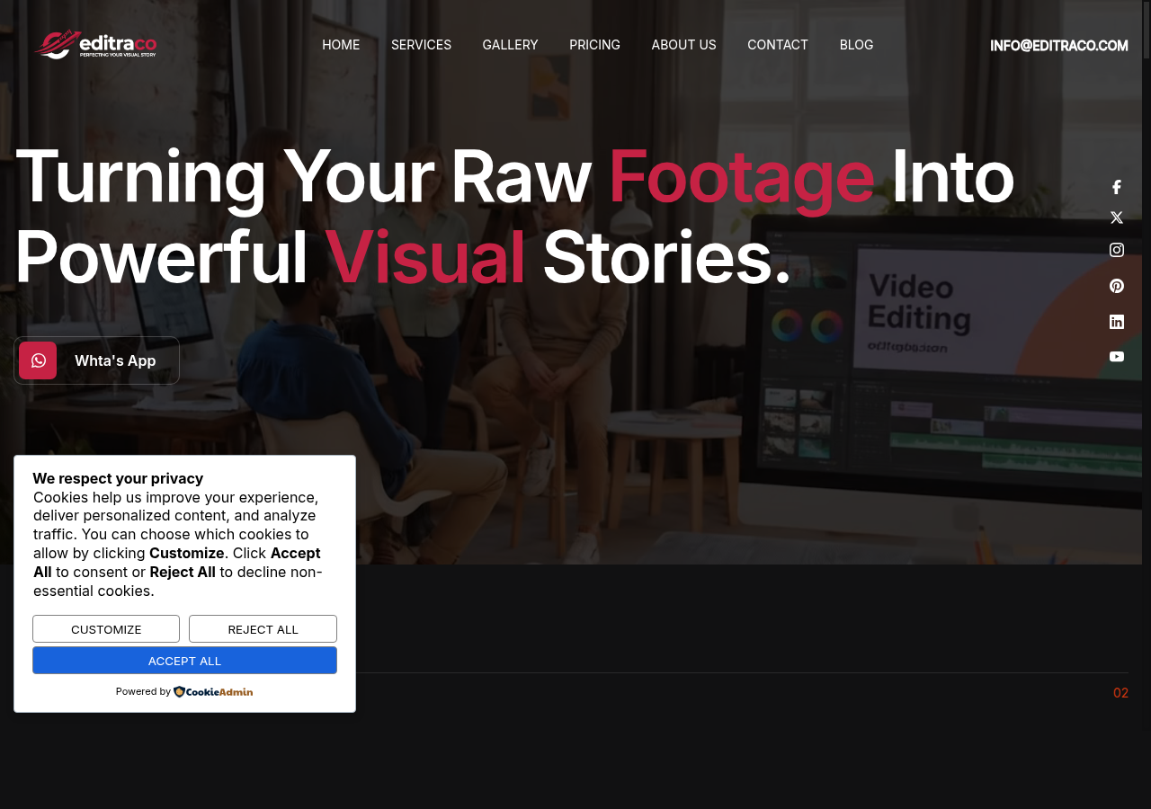 Editraco — Video Production & Editing